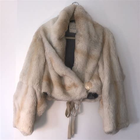 vintage chinchilla fur coat